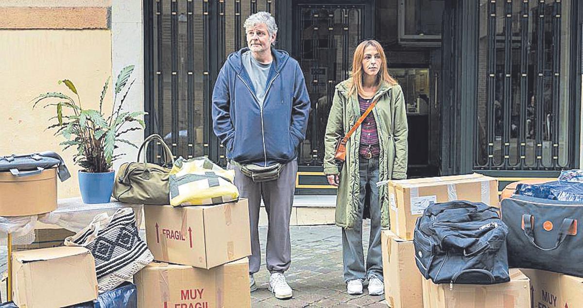 Esperanza Pedreño y Raúl Cimas, en ‘Poquita fe’