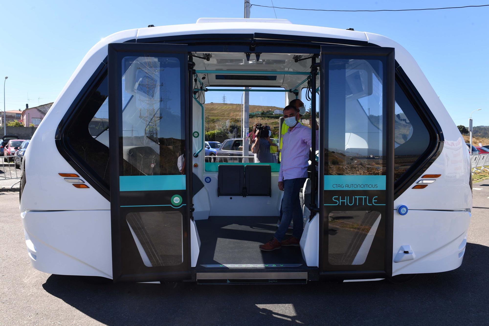 El bus más deseado recorre Arteixo sin conductor