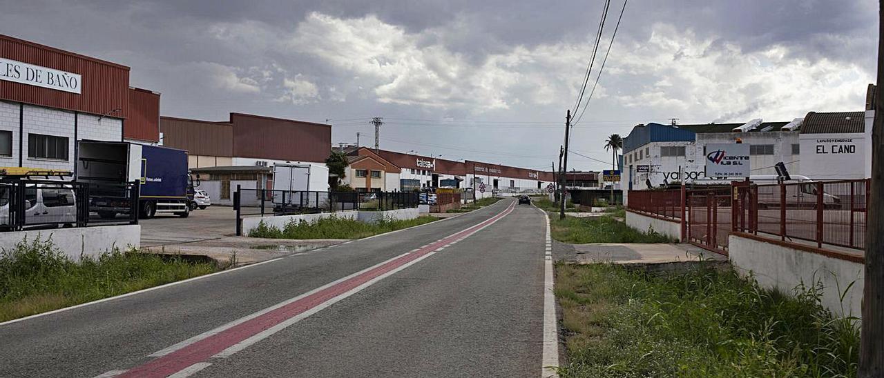 Una perspectiva del polígono Carretera de Albalat, en una imagen de ayer. | PERALES IBORRA