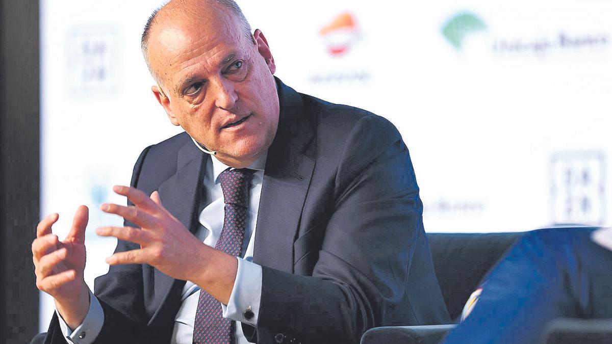 Javier Tebas, presidente de LaLiga