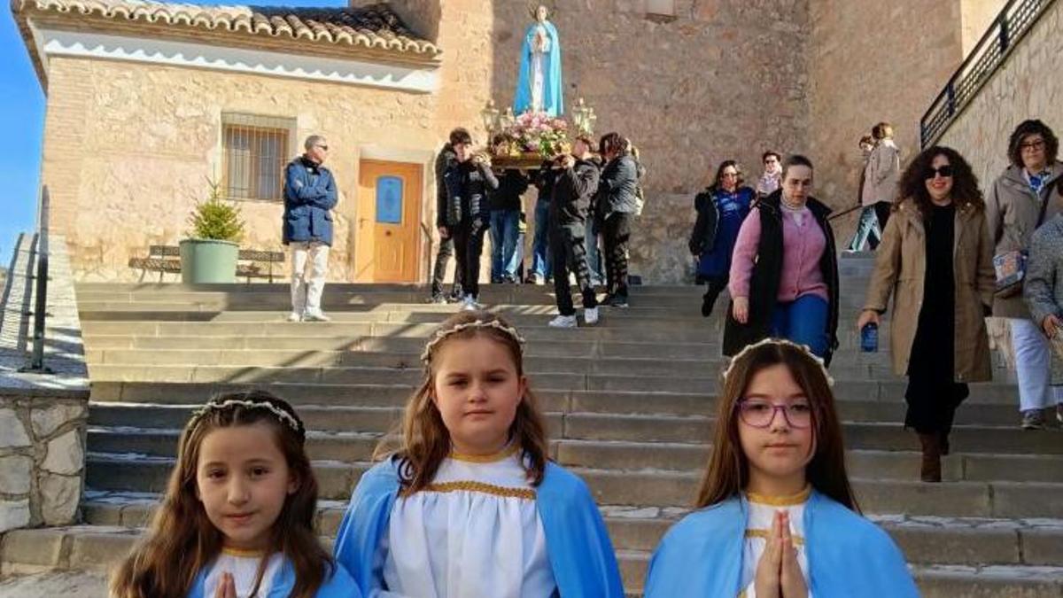 Gran ambiente durante las procesiones.