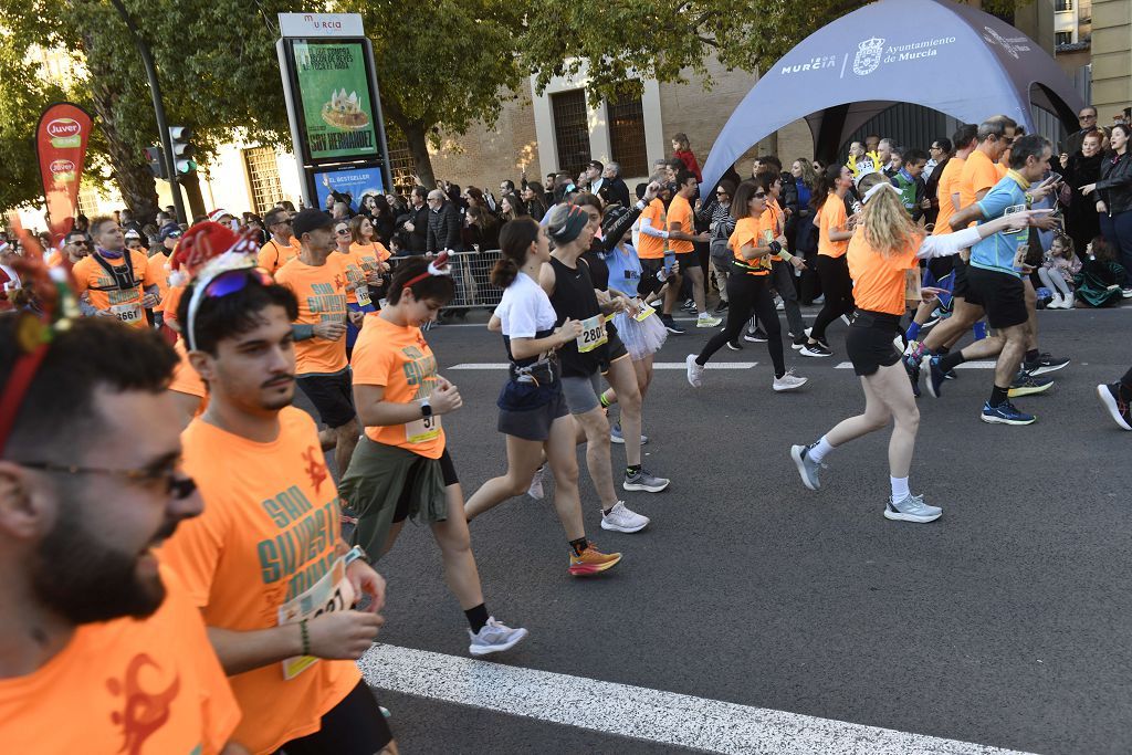 La San Silvestre 2025 en Murcia, en fotografías