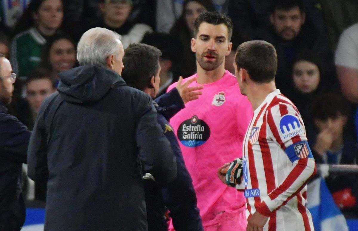 El Dépor cae con orgullo en el partido de Copa contra el Atlético de Madrid en Riazor
