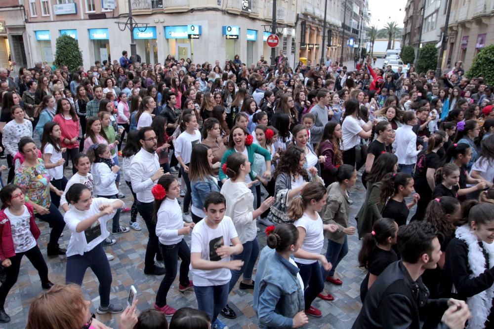 Flashmob por el Día de la Danza en Cartagena