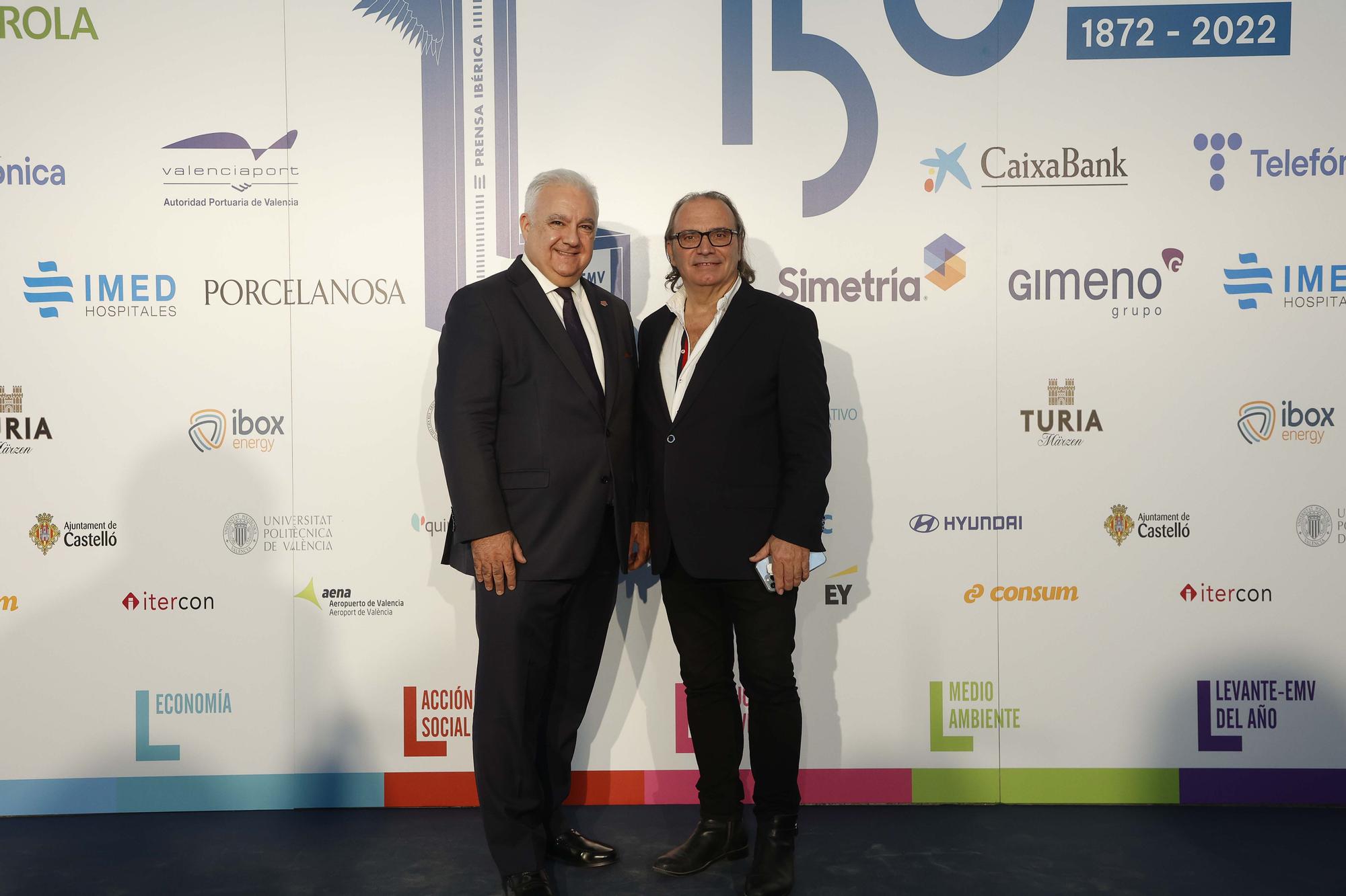 Todas las fotos de la gala de entrega de los premios Levante-EMV - 150 Aniversario