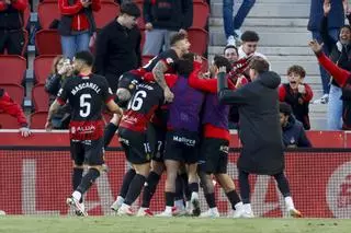 El 2-1 del Mallorca en el Mallorca 2-1 Espanyol de la jornada 28 de LaLiga EA Sports
