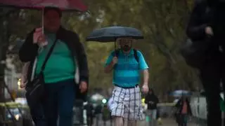 Seis comarcas de Girona, en alerta por tiempo violento este domingo por la tarde