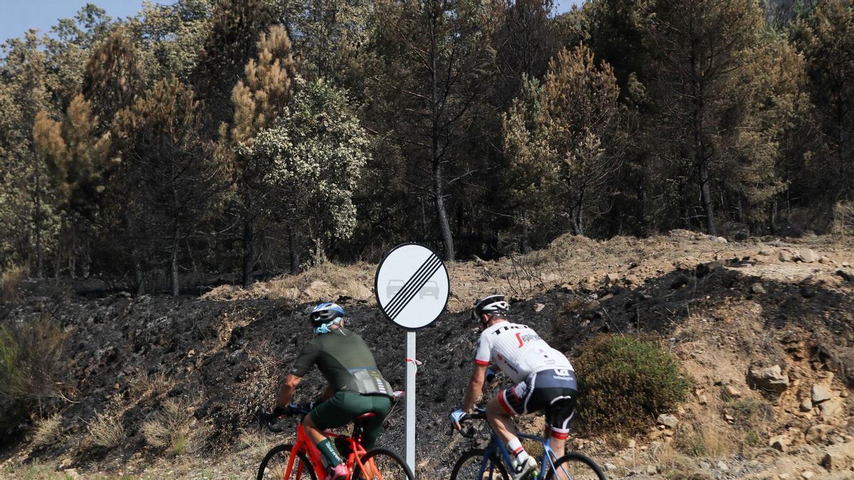 Dos ciclistas