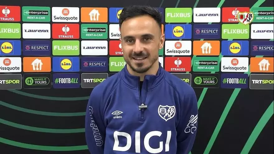 La especial dedicatoria de Álvaro García en la victoria del Rayo