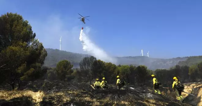 Este 2022 ha ardido el 28% de toda la superficie forestal quemada en el siglo XXI en Aragón