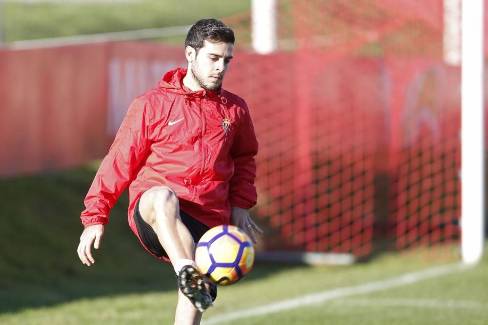 Entrenamiento del Sporting