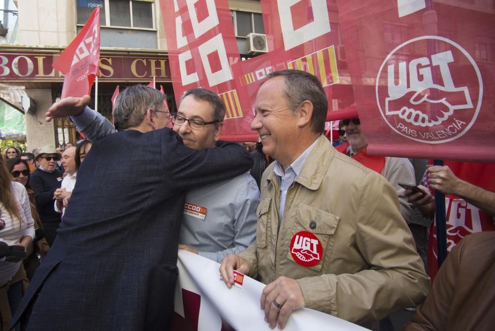 Manifestación del Día del Trabajo en València