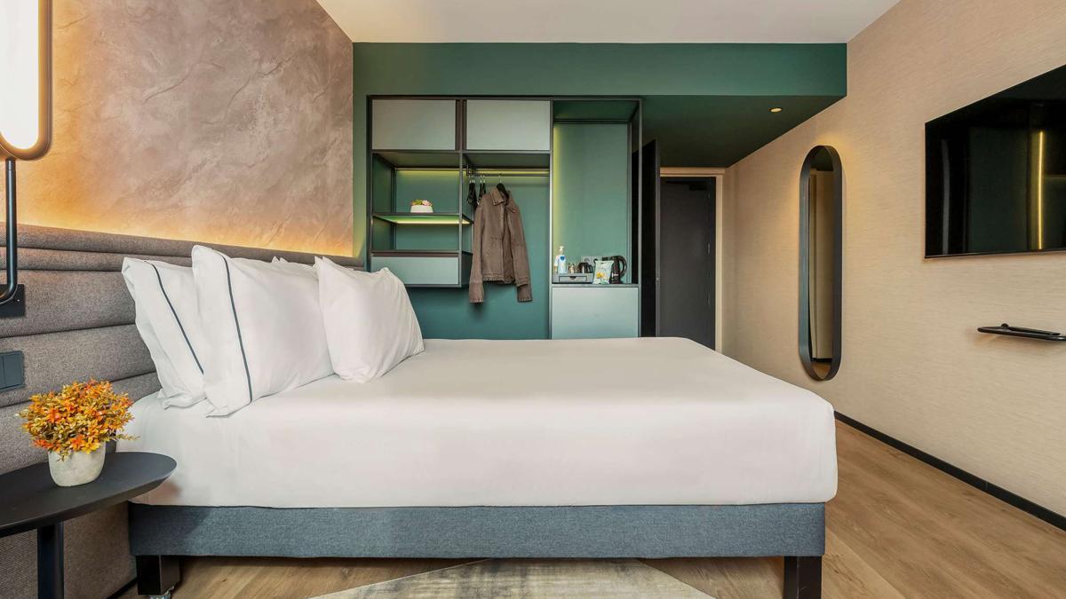 Habitación del Novotel Valencia Lavant