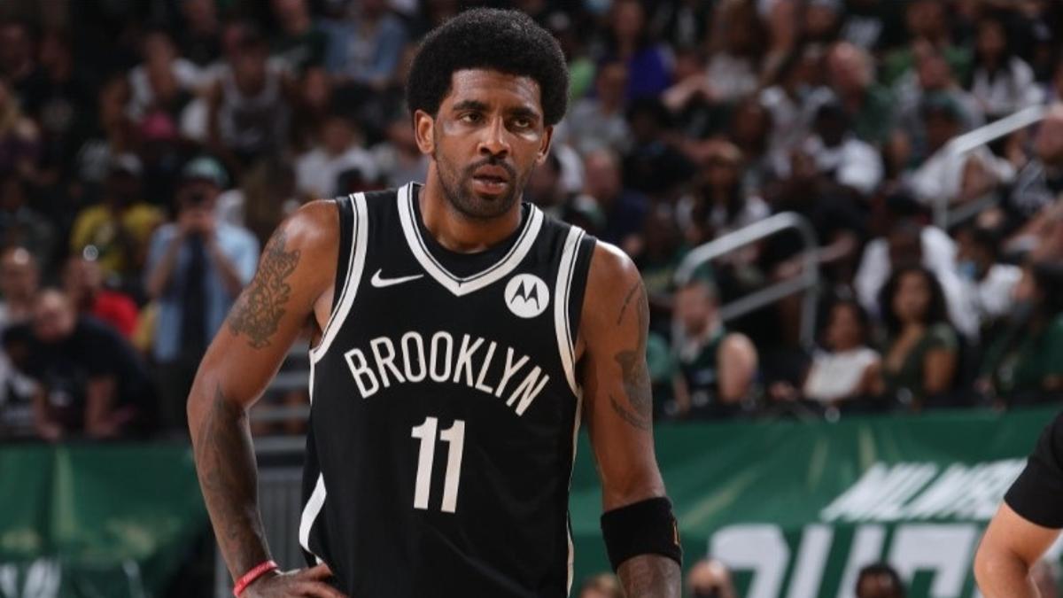 Kyrie Irving con Brooklyn Nets.