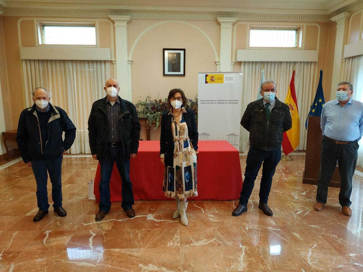 Imagen del acto celebrado ayer