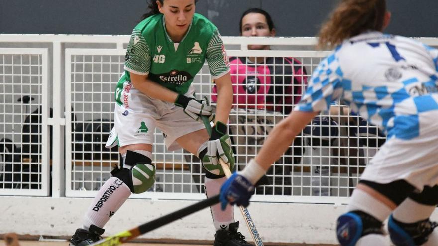 Bea Gaete, en el partido de la primera vuelta contra el Las Rozas. |  // ARCAY/ROLLER AGENCIA