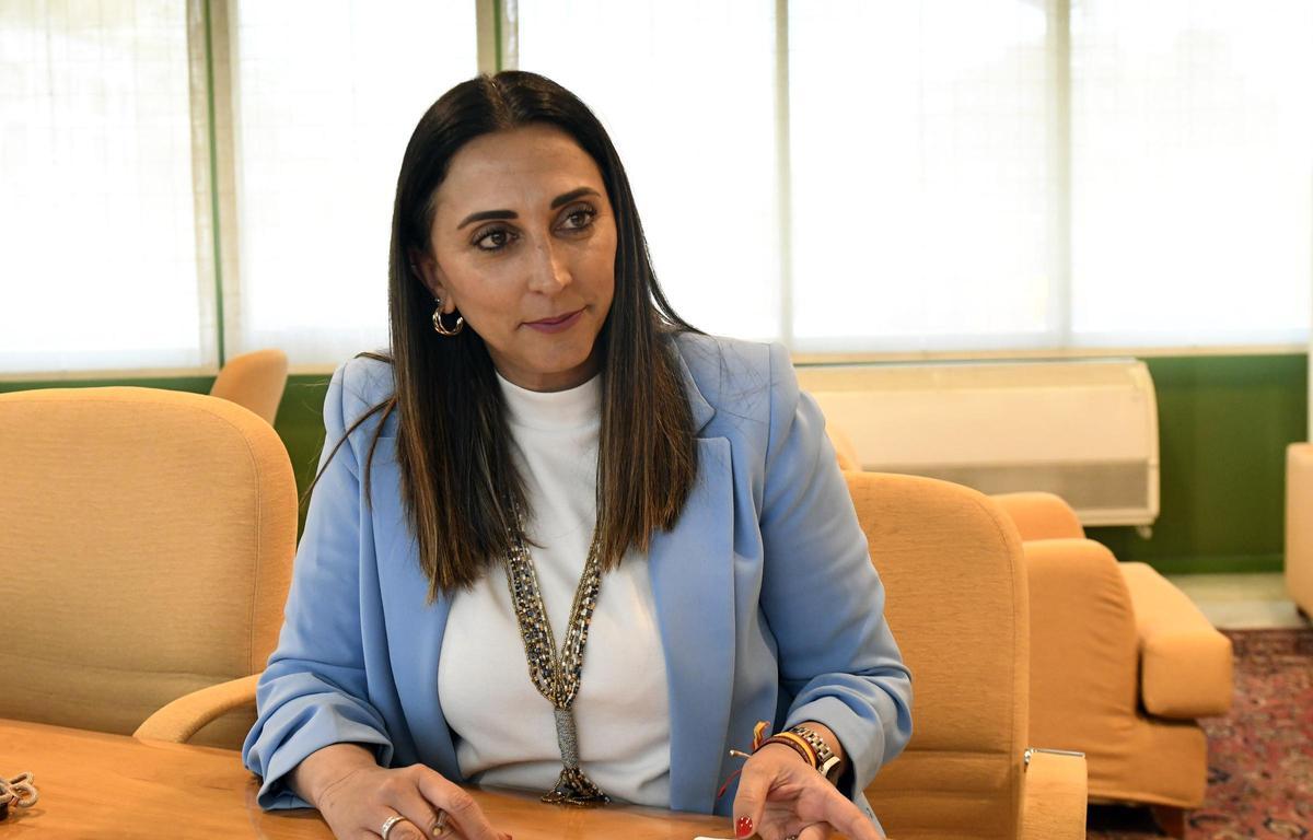 La consejera de Agua, Agricultura, Ganadería y Pesca de la Región de Murcia, Sara Rubira