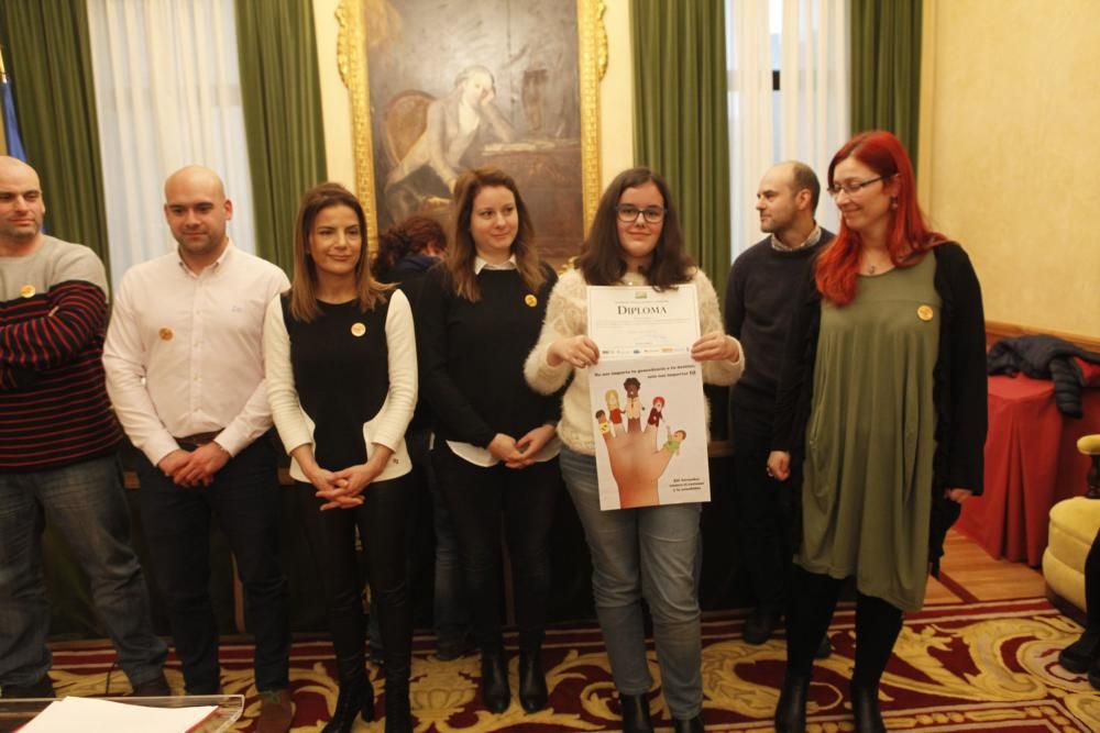 Presentación de las Jornadas contra el racismo y la xenofobia, así como los carteles ganadores