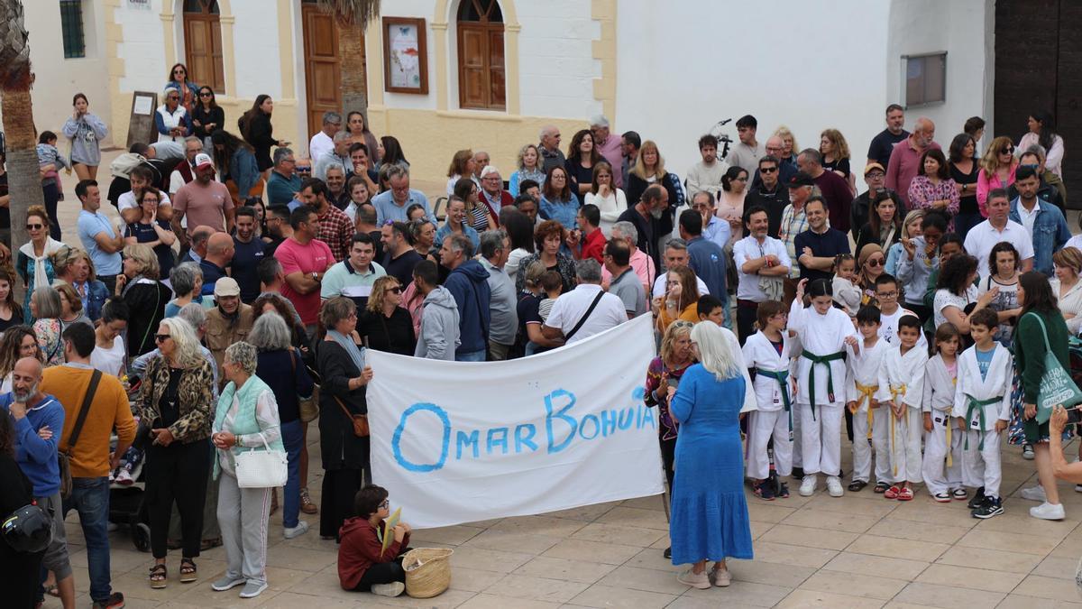 Concentración en Sant Francesc.