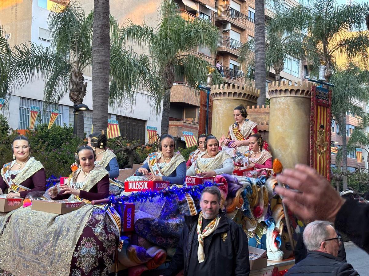 Las 12 carrozas de la gran cabalgata