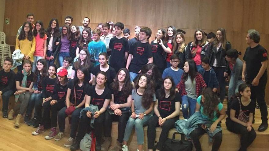 Jóvenes músicos de Algaida viajan a Gràcia