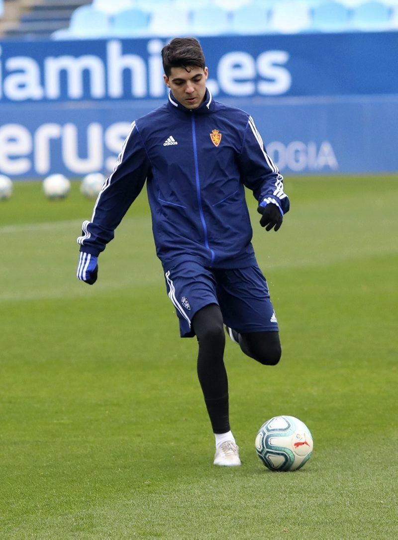 Entrenamiento del Real Zaragoza 19 de diciembre