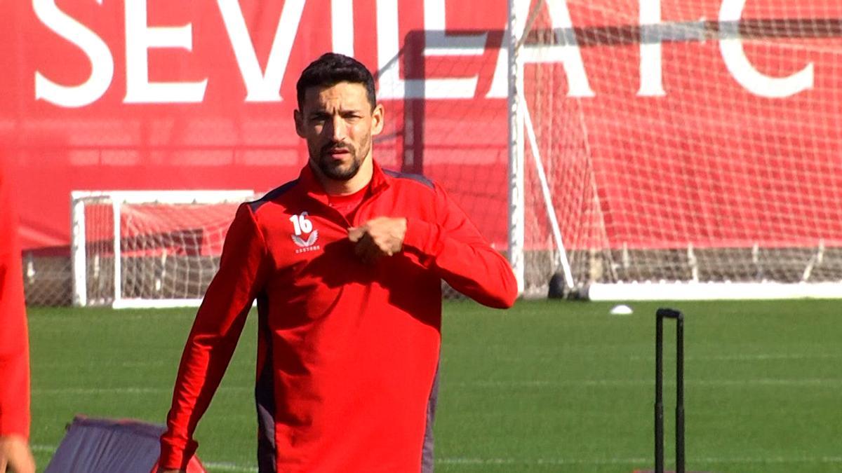 Jesús Navas, jugador del Sevilla FC