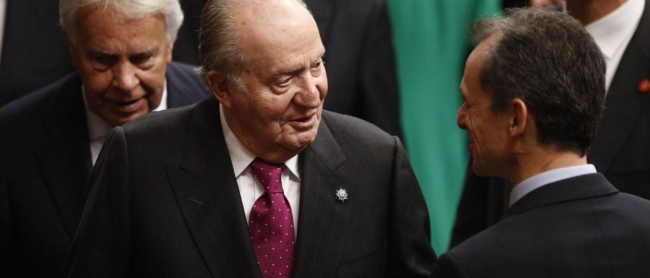 El rey émerito, Juan Carlos I.