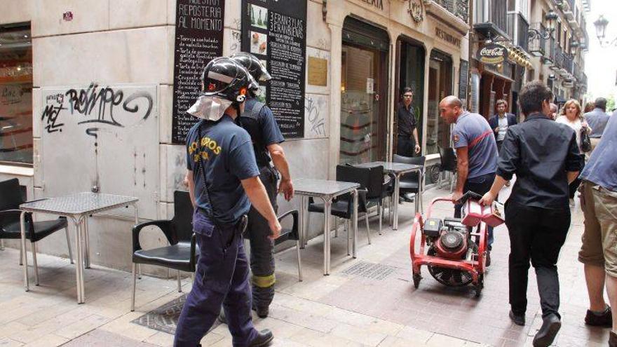 Incendio en el restaurante casa lac