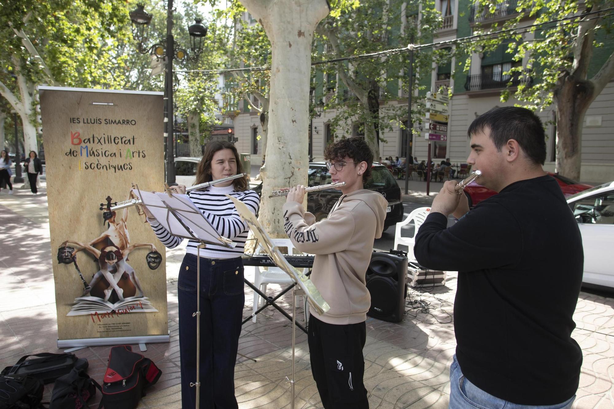 Más de 30 centros educativos toman l'Albereda de Xàtiva