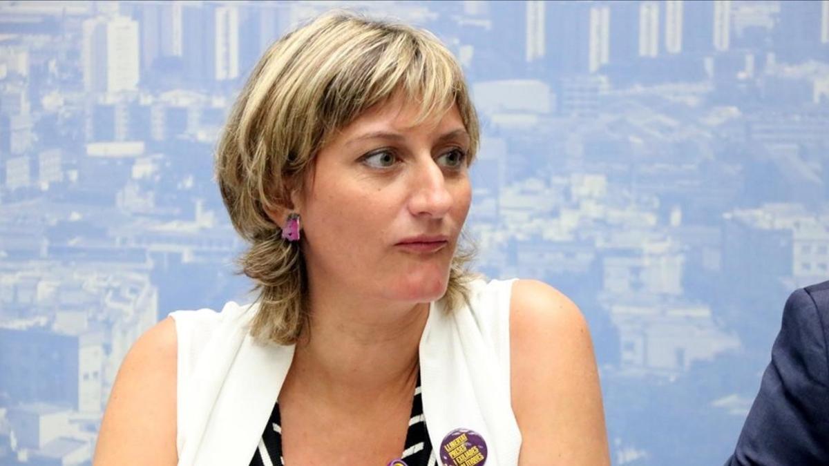 La consellera de Salut, Alba Vergès, el pasado seis de septiembre.