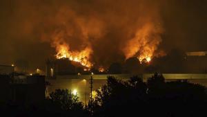 L’incendi de l’Anoia entra en una fase positiva