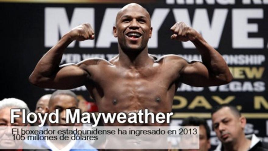 Mayweather, el deportista mejor pagado por delante de Cristiano