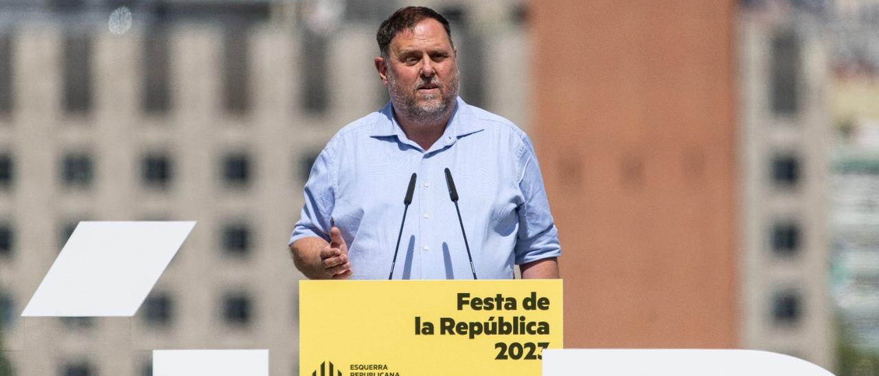 El president d'ERC, Oriol Junqueras