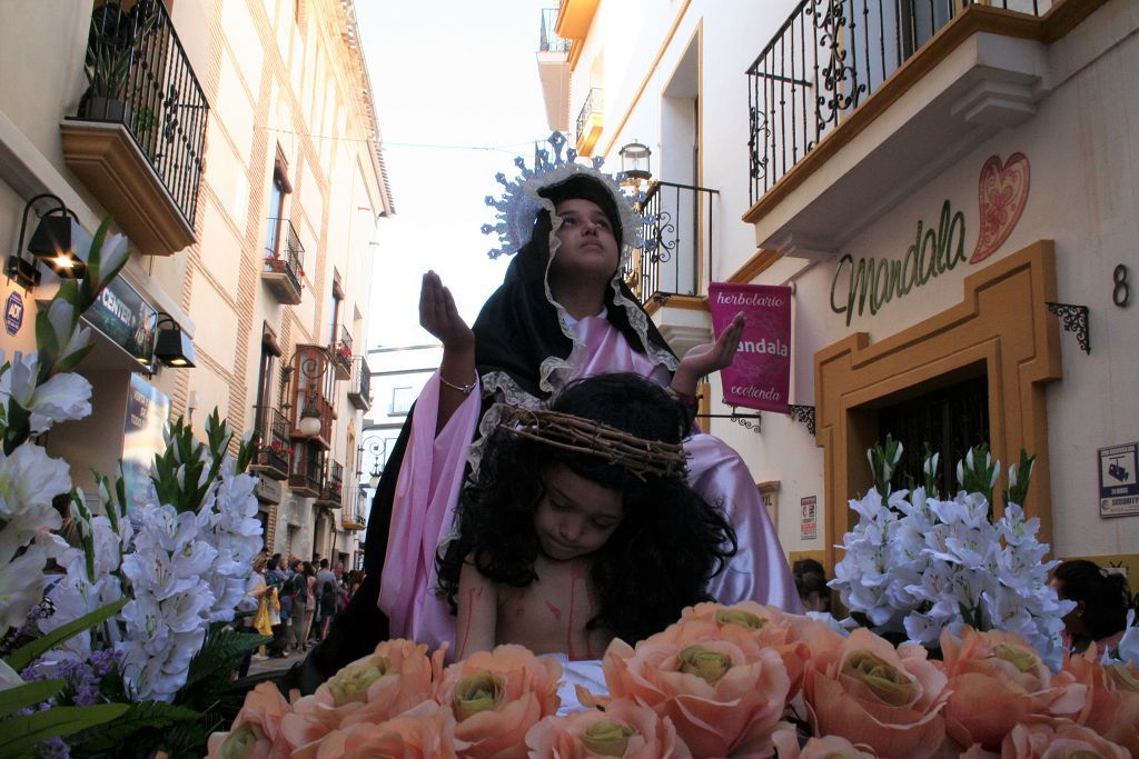 Procesión de papel en Lorca