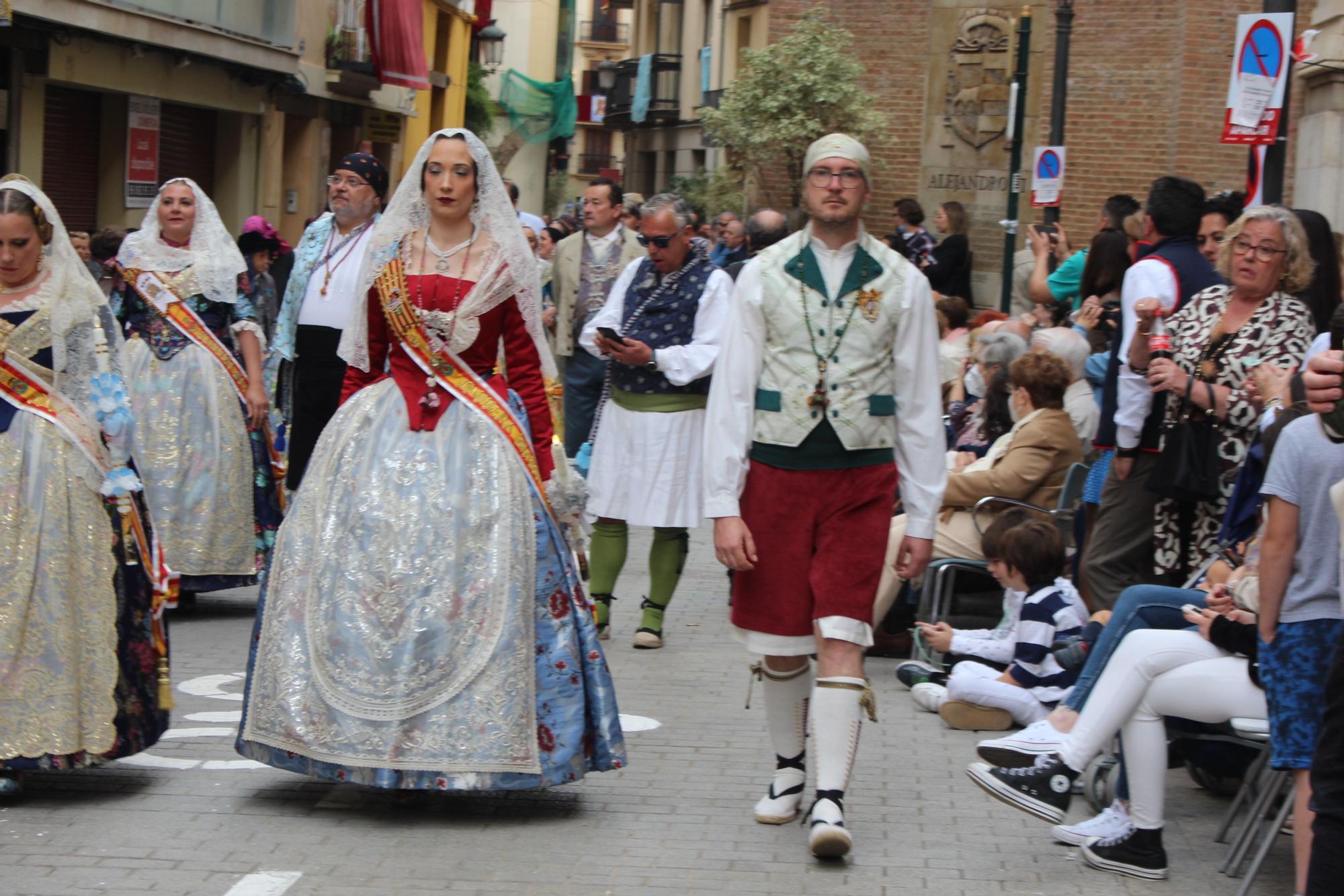 La fuerza de las Fallas en la Procesión de la Virgen (III)