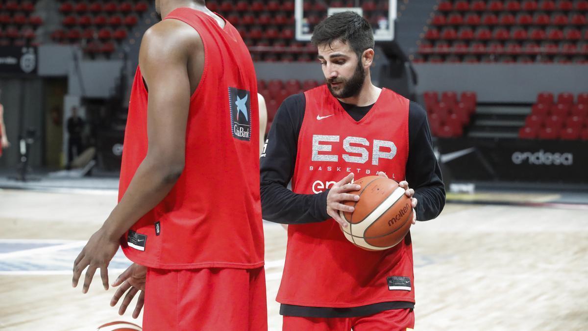 Ricky Rubio de nuevo con la Selección española de baloncesto