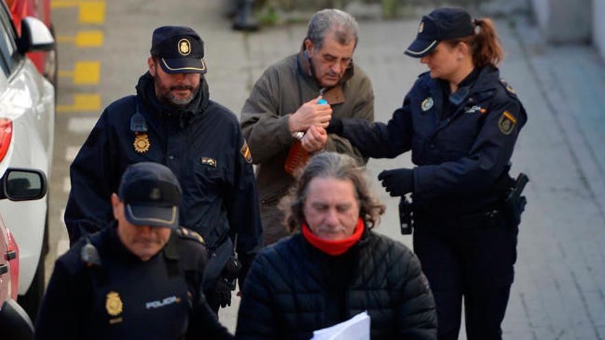 Sito Miñanco y Miguel Rosendo, unidos por el paseís judicial en Pontevedra