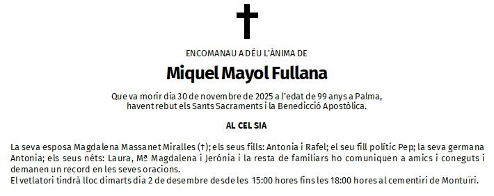 Miquel Mayol Fullana