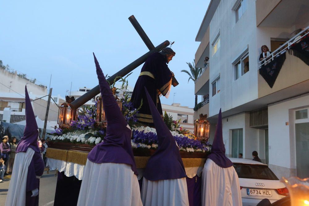 Procesión del Viernes Santo en Santa Eulària.