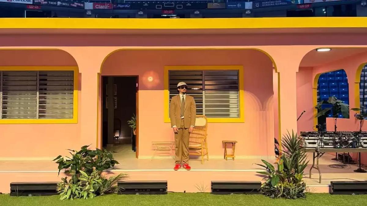 Bad Bunny, en La Casita de sus conciertos.