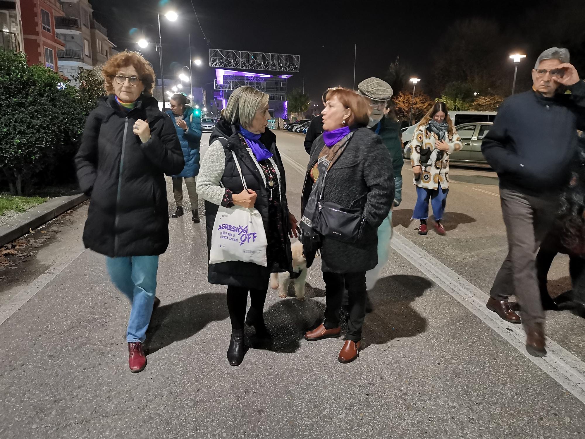 La celebración del Día Internacional contra las Violencias Machistas en Cangas