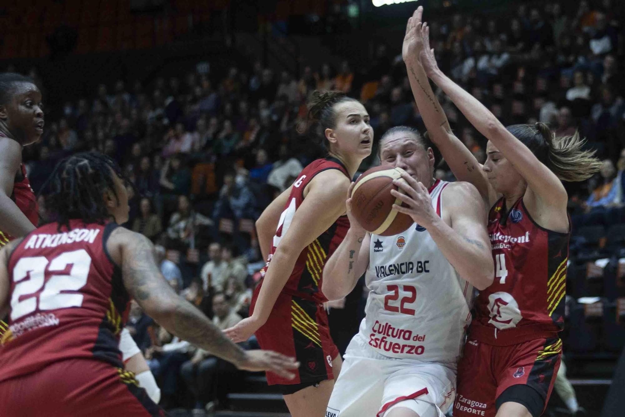 Valencia Basket - Casademont Zaragoza de Euroleague Women.