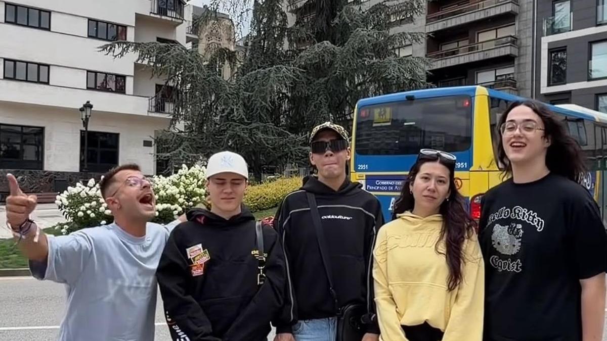 El grupo de influencers.
