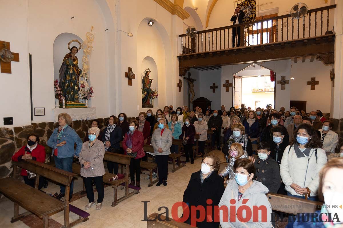 Cruz de impedidos en las Fiestas de Caravaca