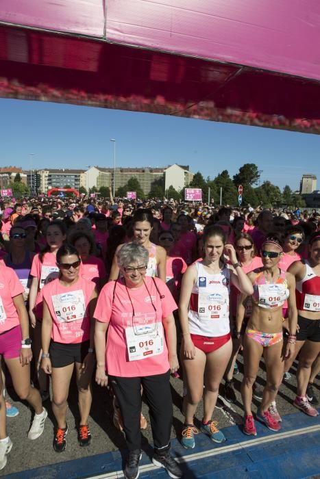 Participantes en la carrera