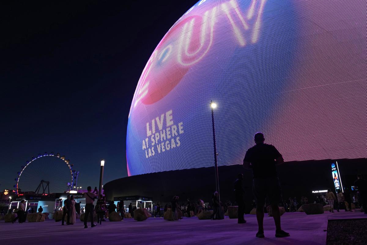 Así es The Sphere, el impresionante nuevo templo de conciertos de Las Vegas