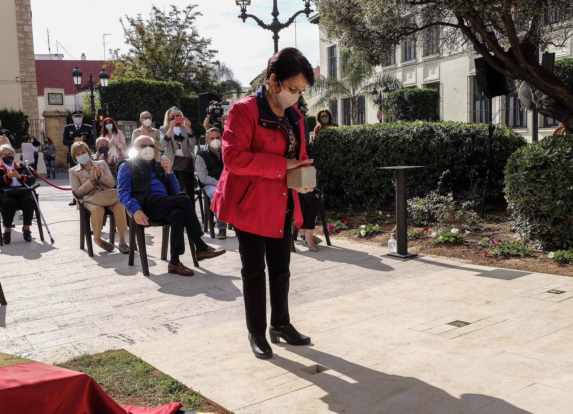 Piedras del Tropiezo para homenajear a los tres paterneros en Mauthausen