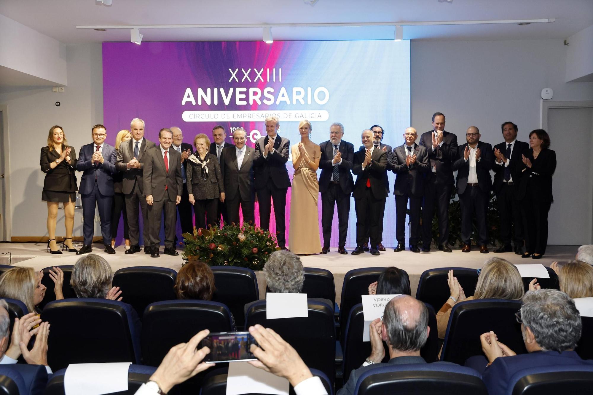 Javier Moll recibe la Medalla de Oro del Círculo de Empresarios de Galicia
