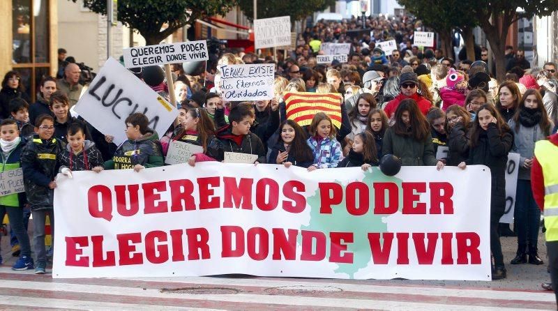 Masiva manifestación en Andorra